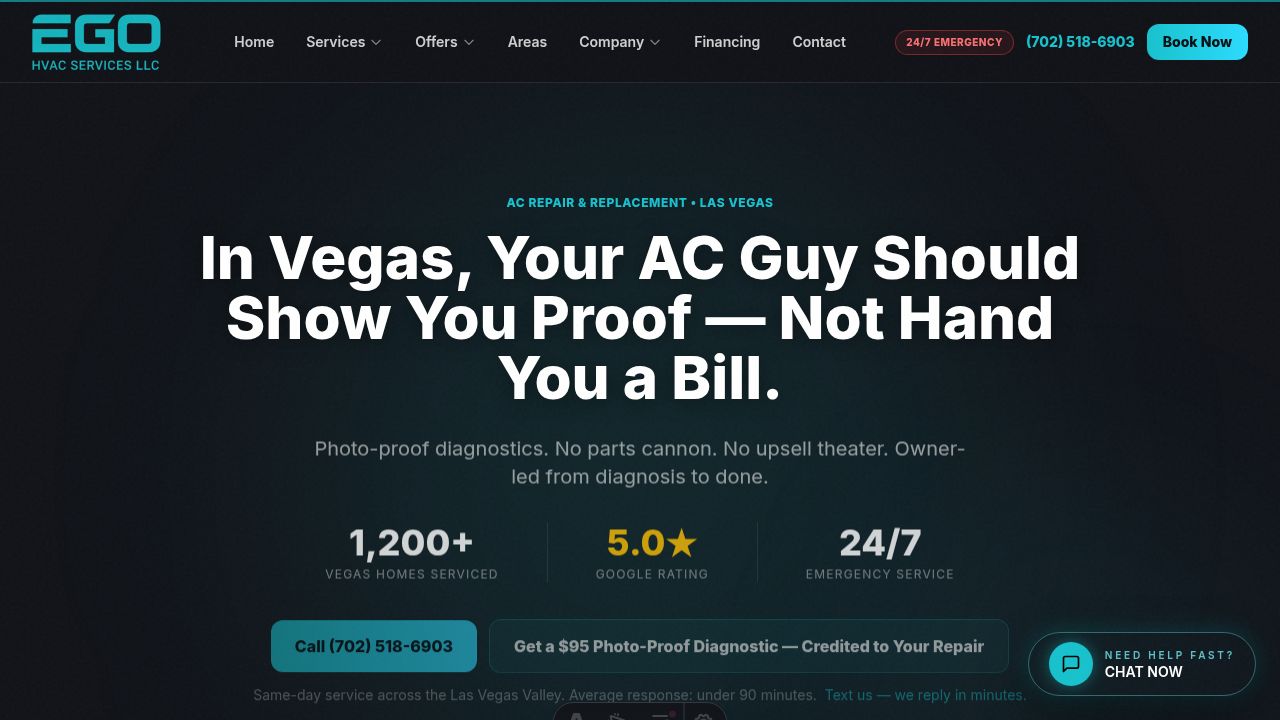 EGO HVAC Services LLC cover